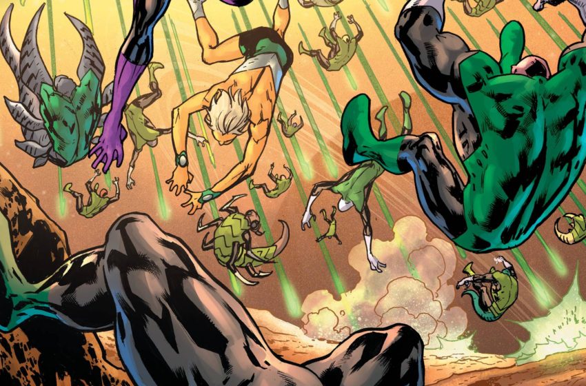 Green Lantern #4 Cover Banner