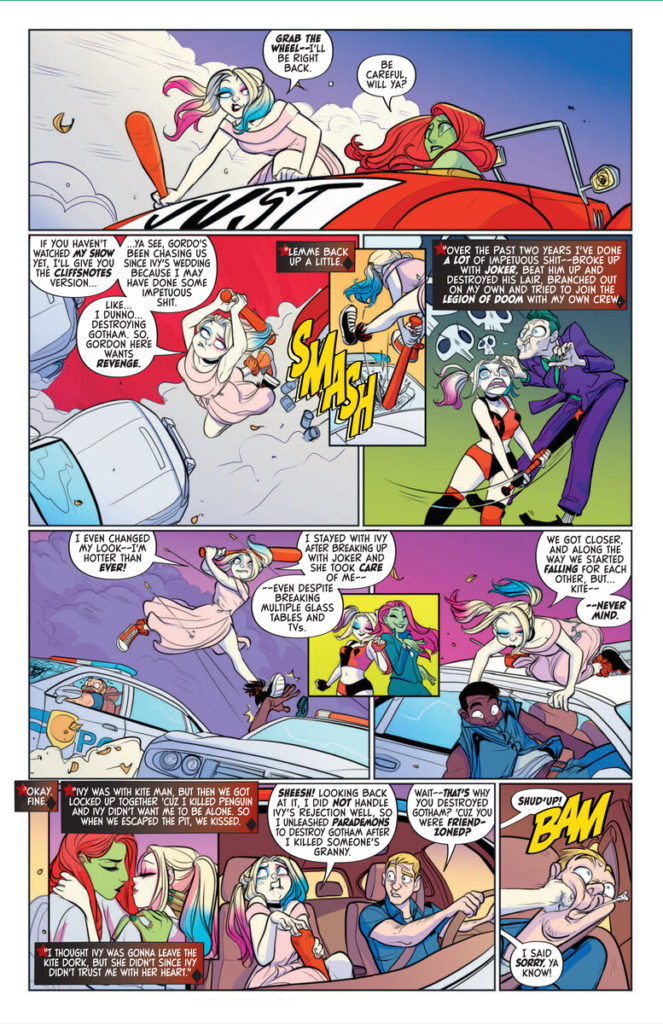 Eat Bang Kill Tour 1 Captures The Spirit Of Animated Harley Quinn Comicsxf