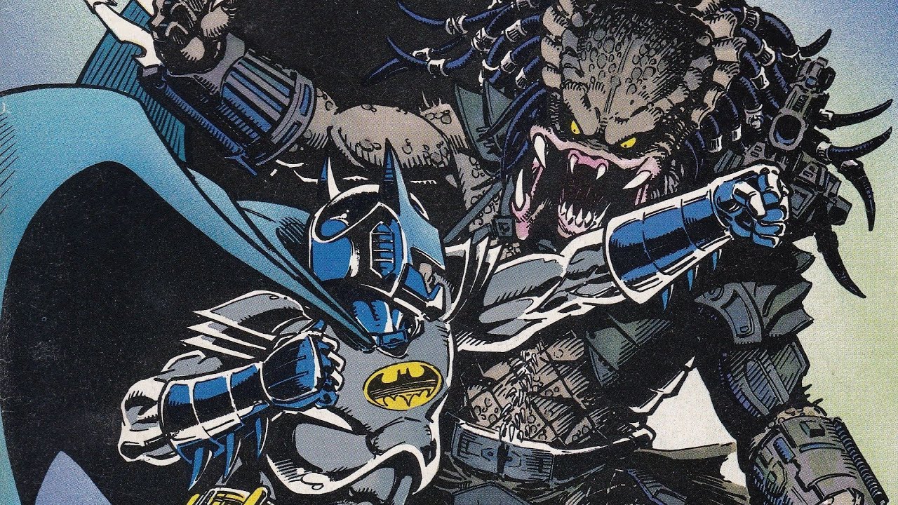 Batman Vs Predator Banner