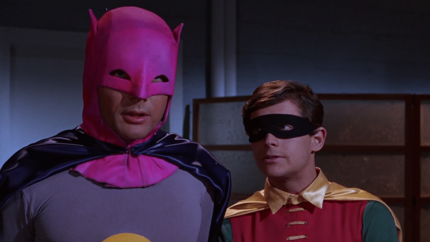 Batman '66 Pink Cowl