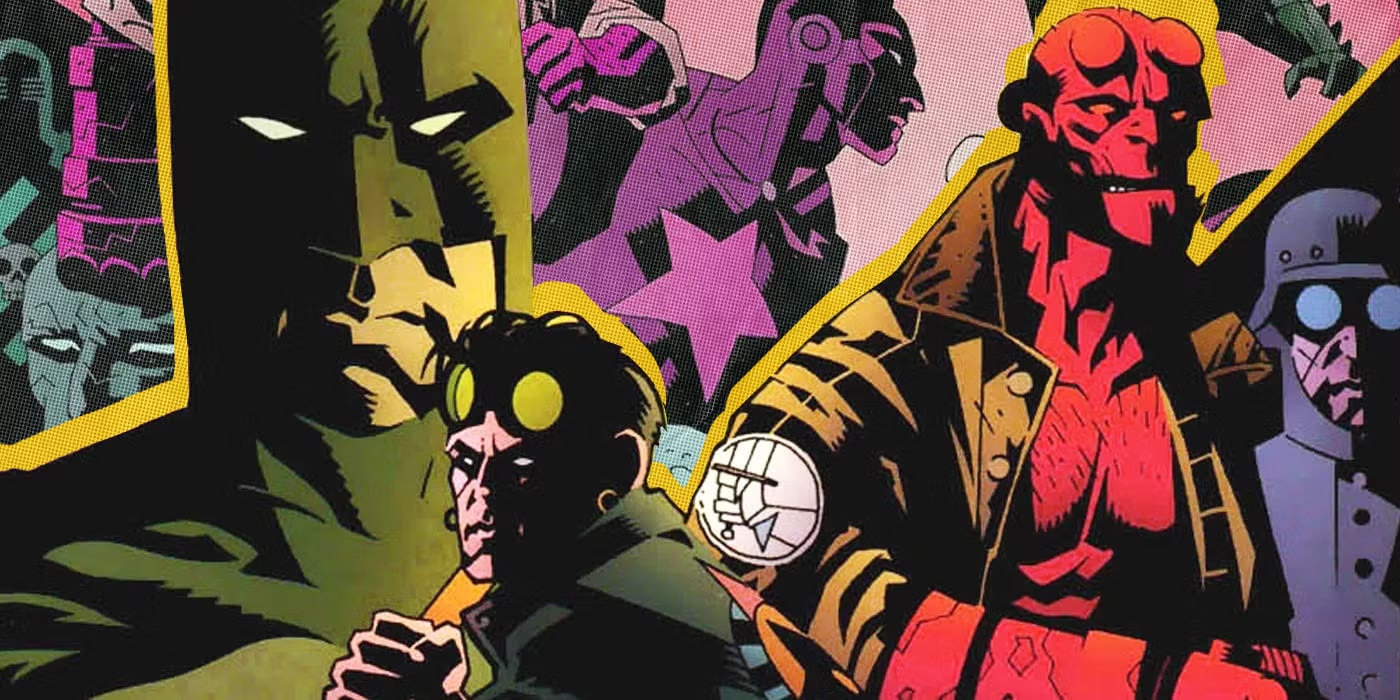 Batman Hellboy Starman Banner